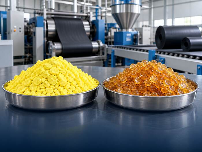 Lưu huỳnh có tác dụng gì trong sản xuất cao su?